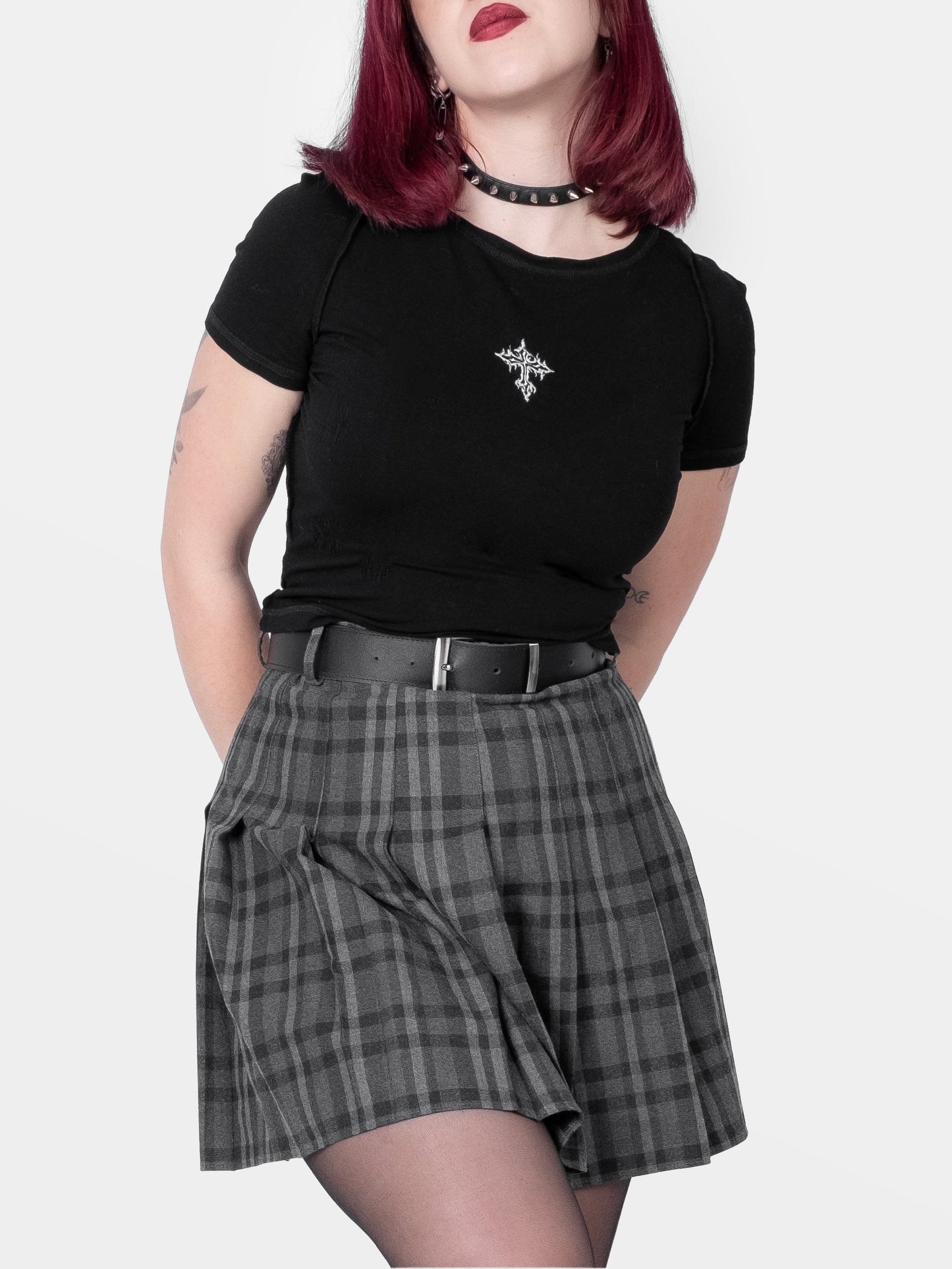 Holy Embroidery Baby top