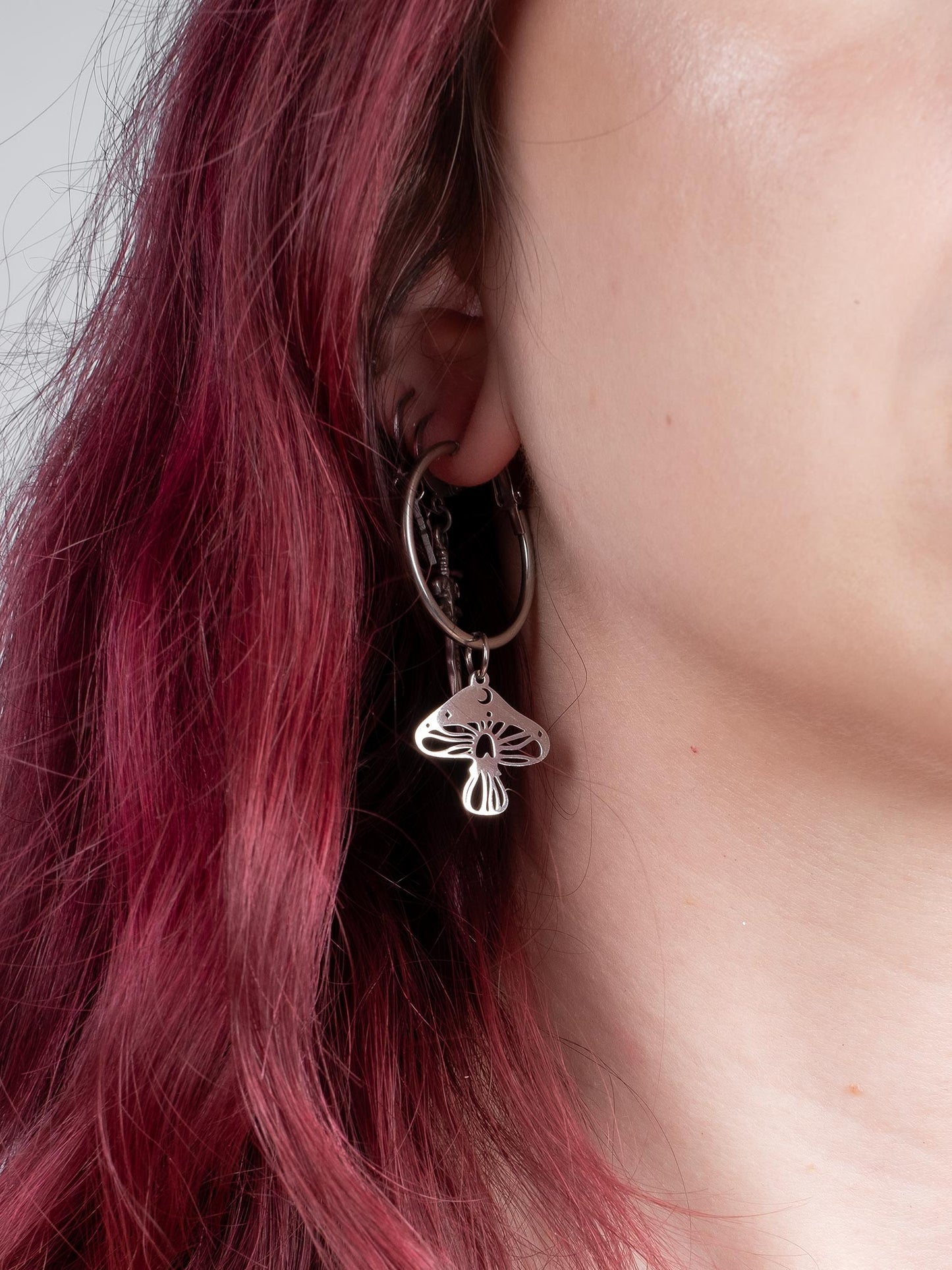 Folk Mushroom Earrings