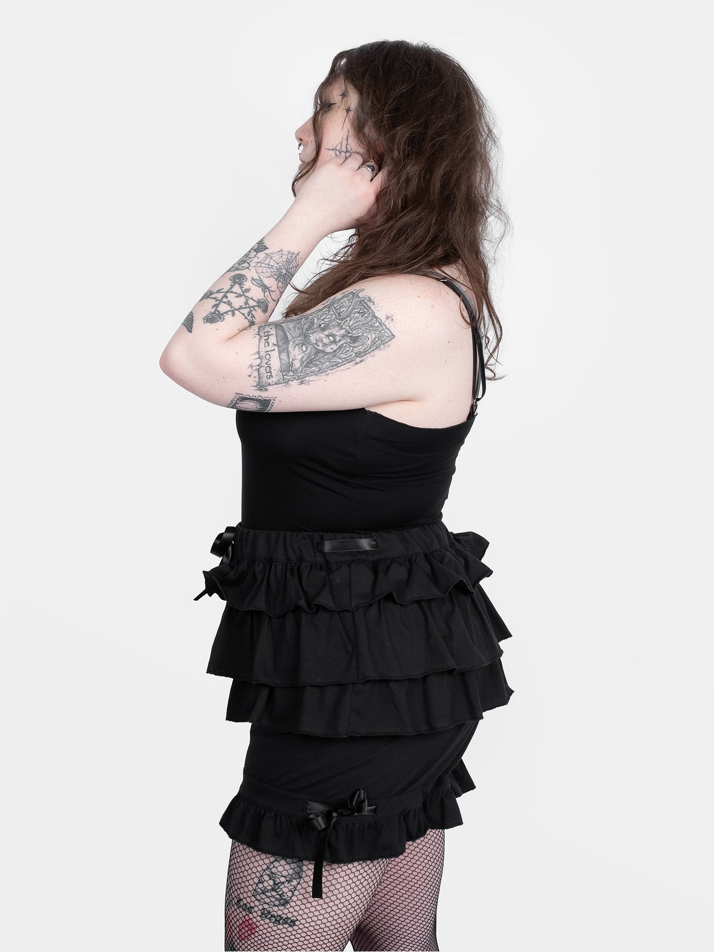 Haunted Cross Crop Top