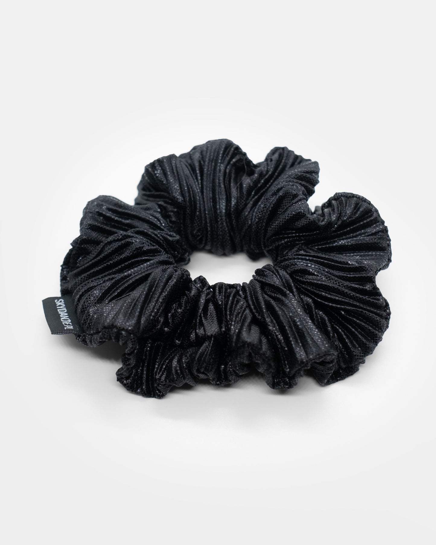 Pleated Fabric Scrunchie