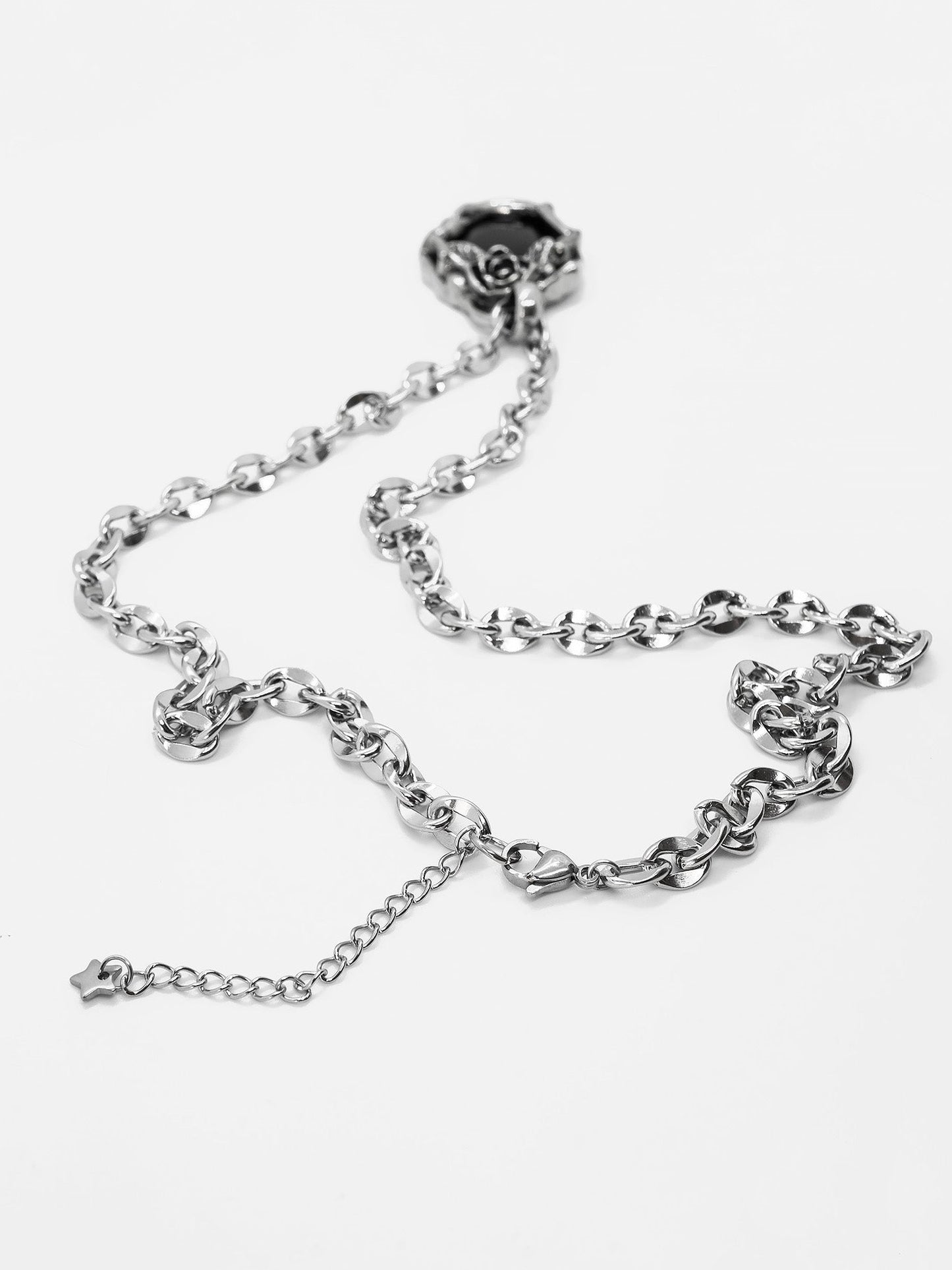 Eternity Obsidian Necklace