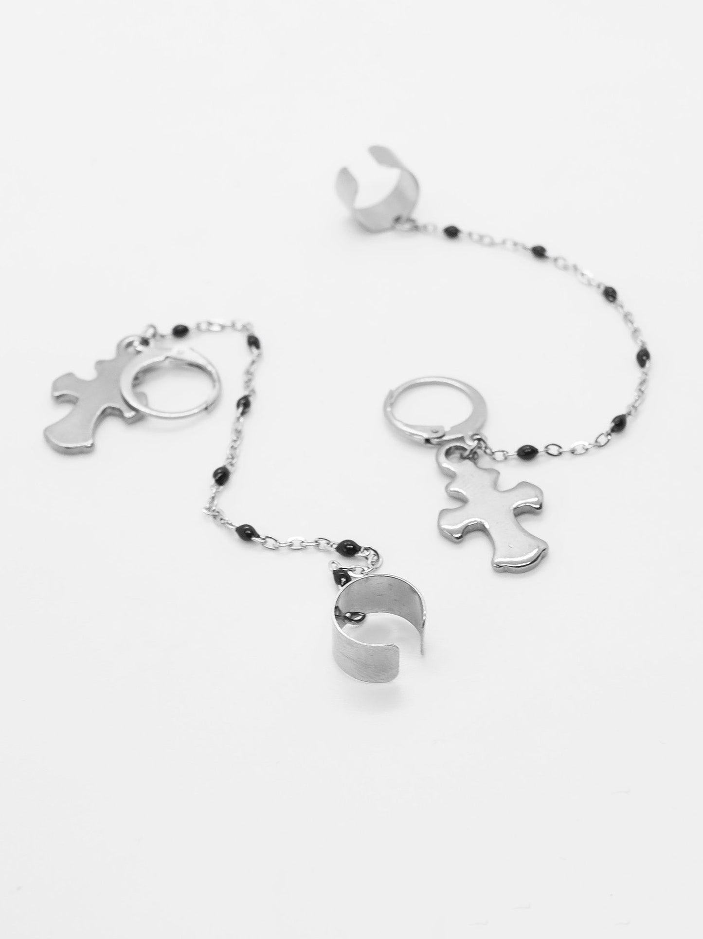 Distress Ear Cuff Earrings