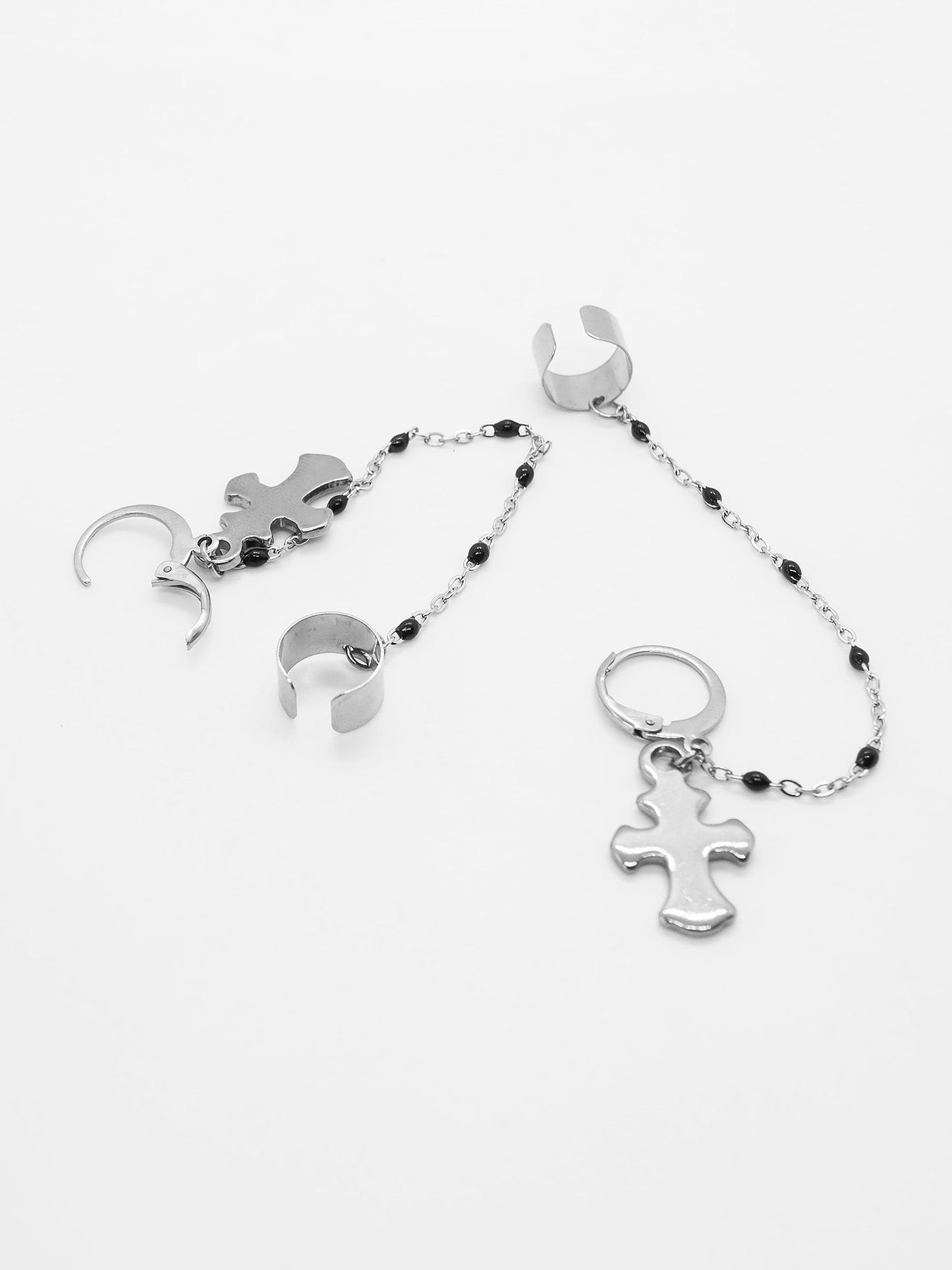 Distress Ear Cuff Earrings