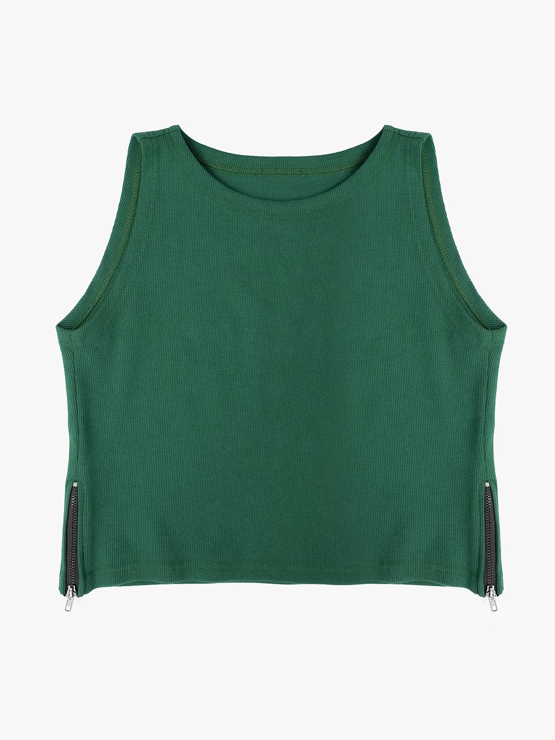 Hartley Zippers Green Top