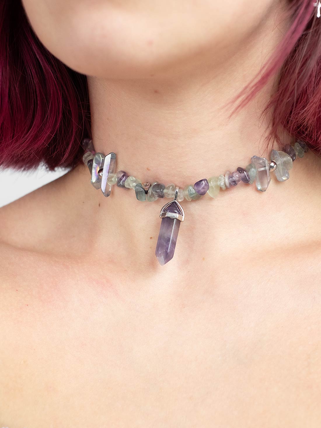 Nightbloom Gemstone Choker