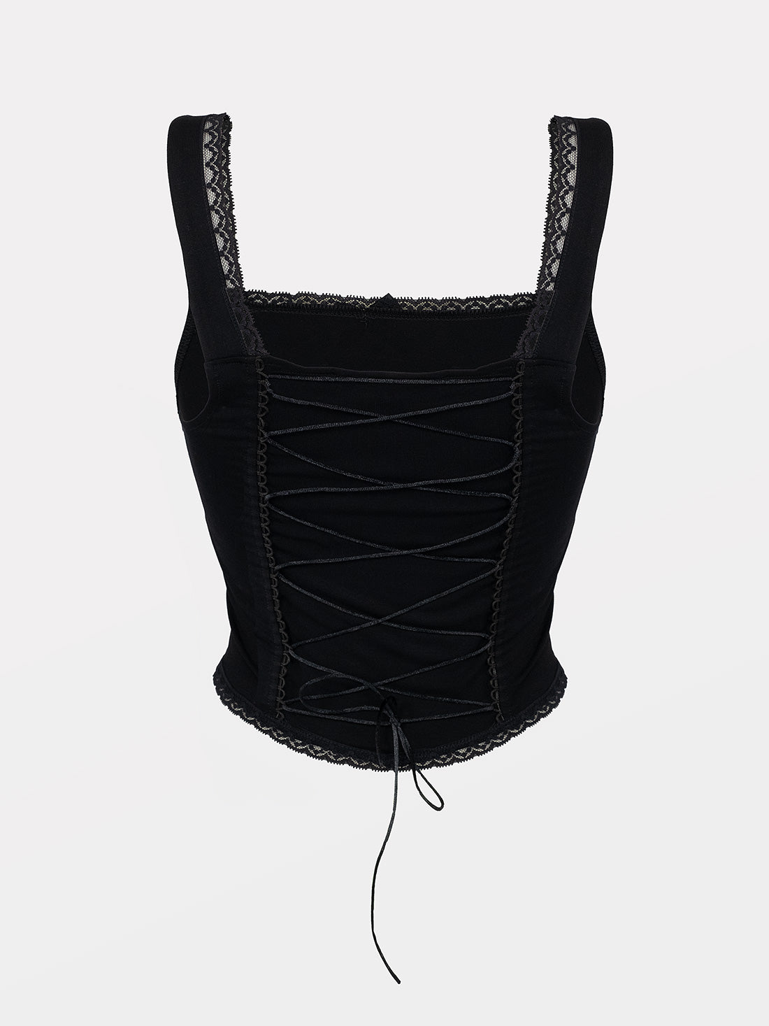 Devotion Lace Up Crop Top