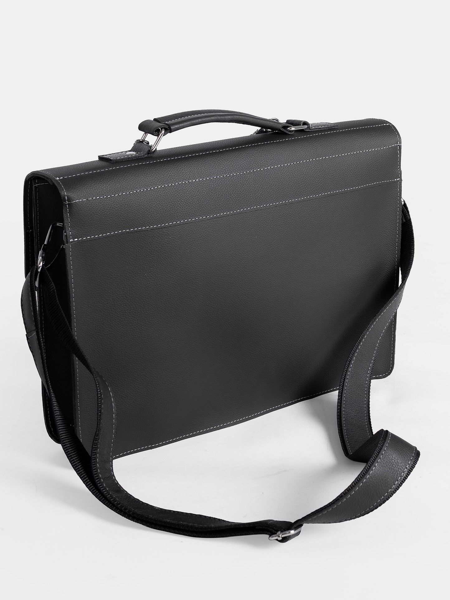 Dungeon Leather Messenger Bag