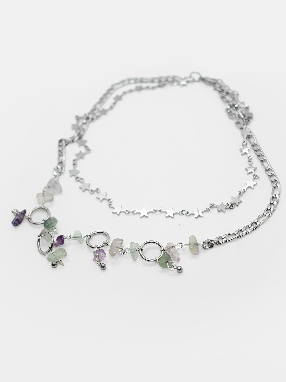 Fairytale Fluorite Double Necklace