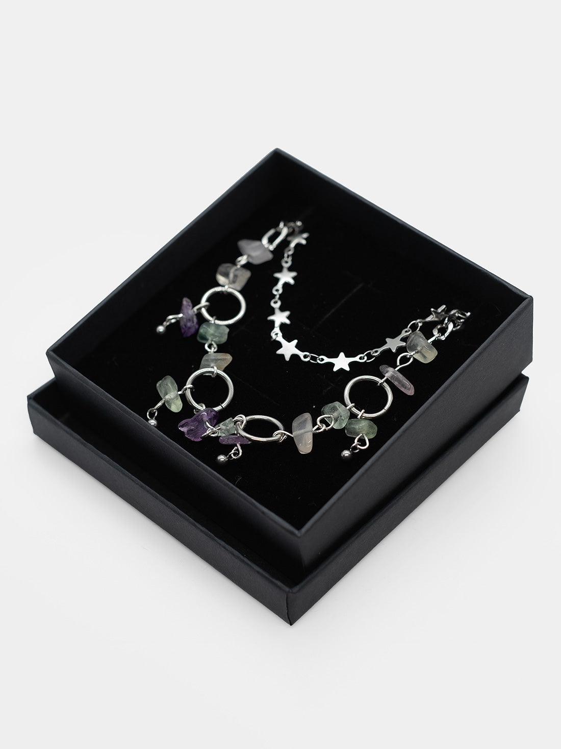 Fairytale Fluorite Double Necklace