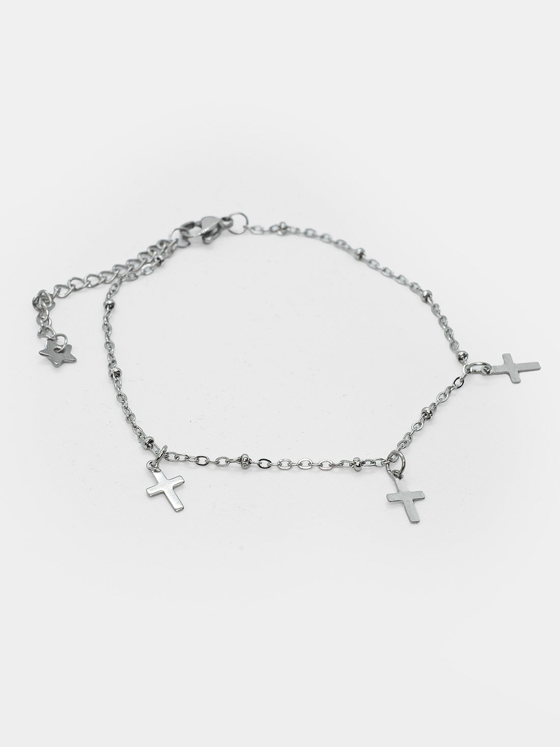 Entombed Cross Bracelet