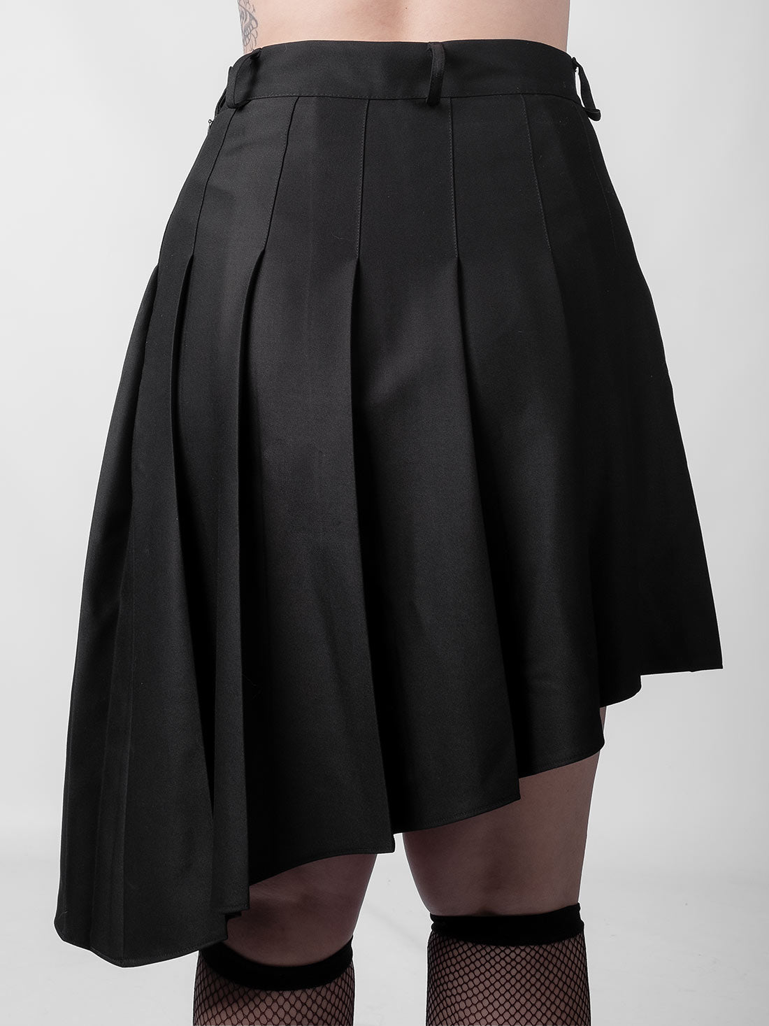 Delilah Pleated Lace Up Skirt