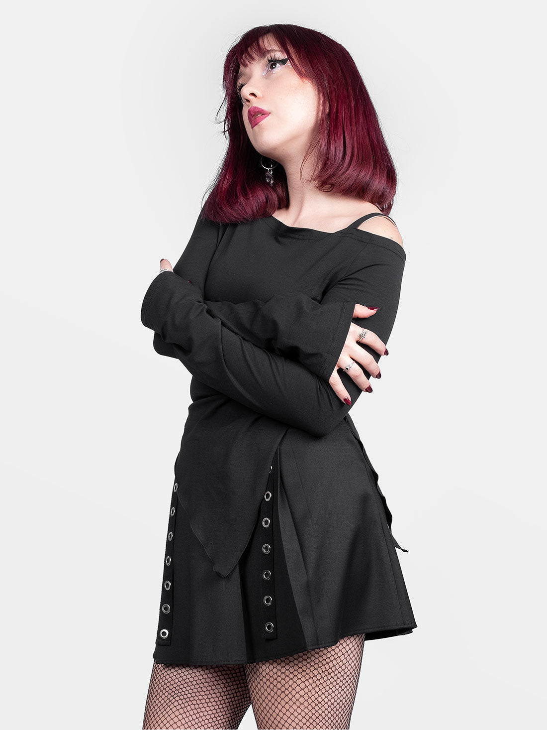 Avril Asymmetrical Off-Shoulder Top