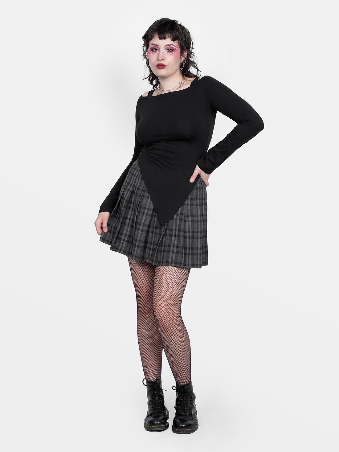 Avril Asymmetrical Off-Shoulder Top