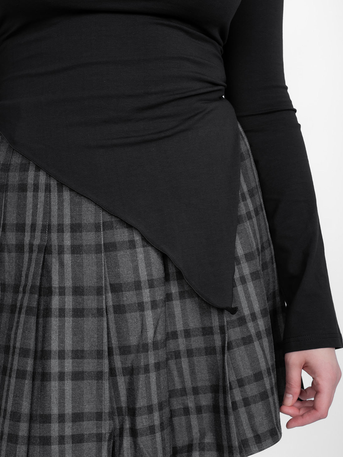 Avril Asymmetrical Off-Shoulder Top