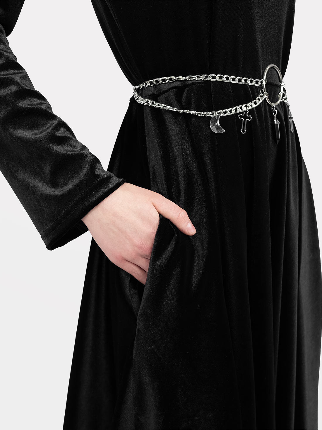 Nyx Velvet Longsleeve Dress