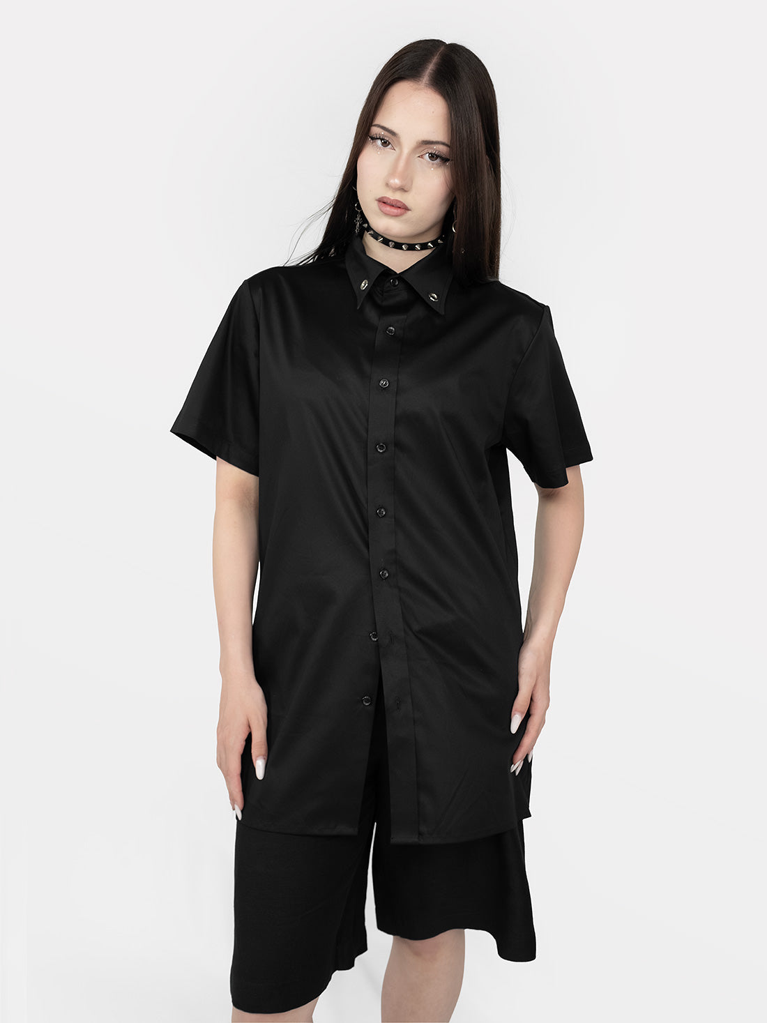 Damnation Cross Black Shirt