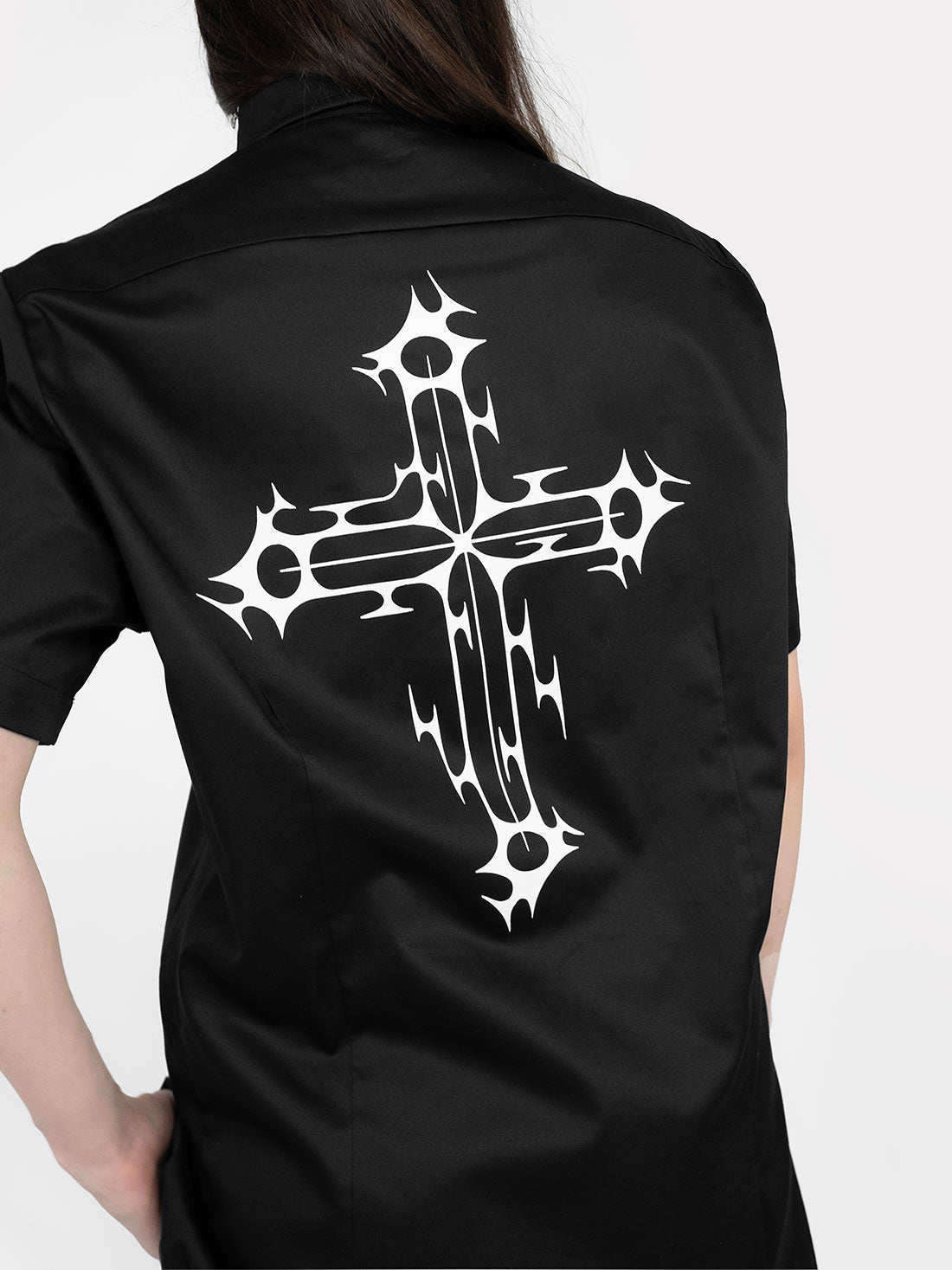 Damnation Cross Black Shirt