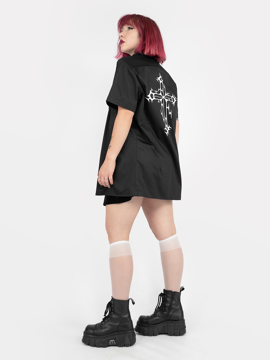 Damnation Cross Black Shirt