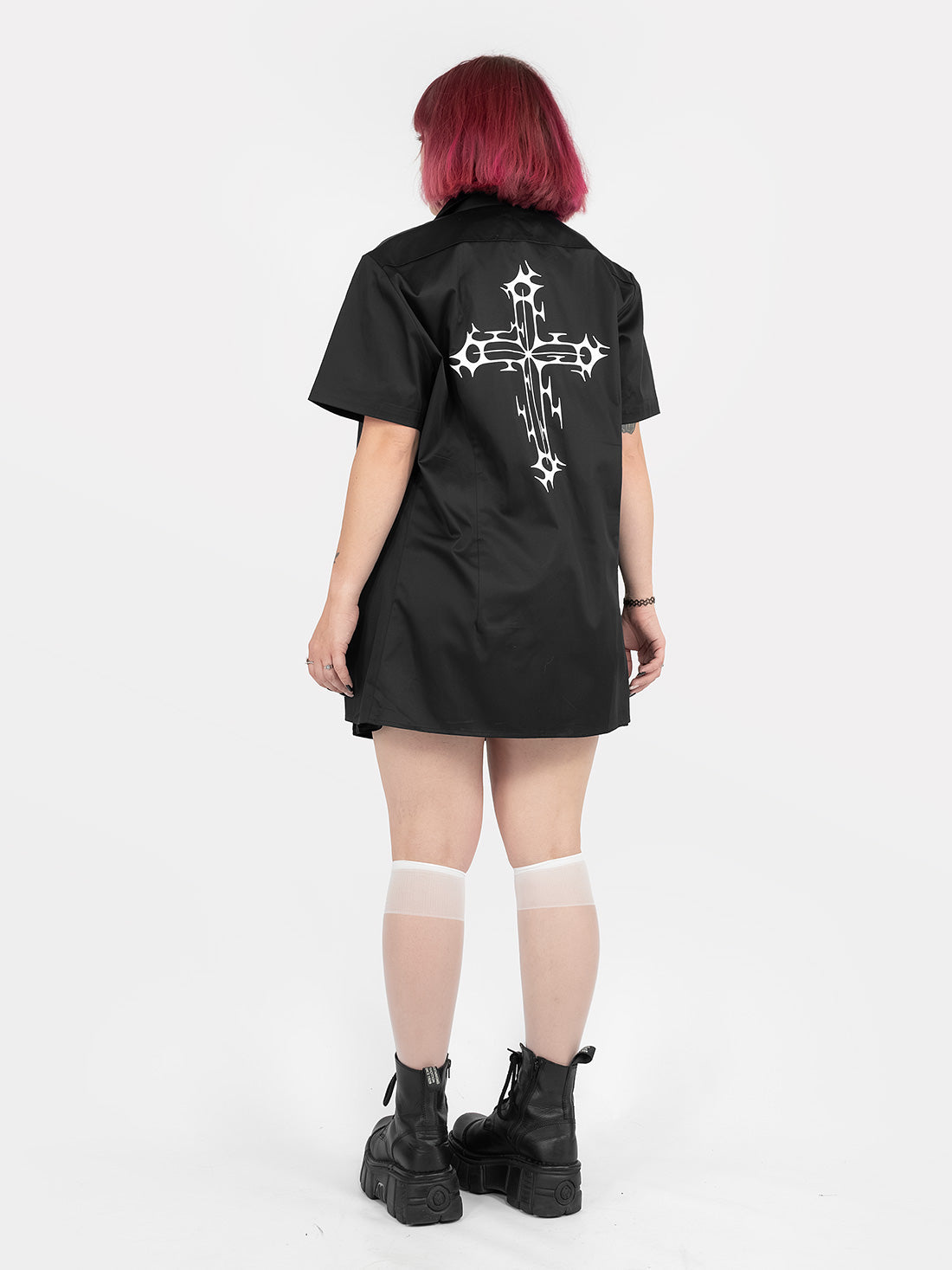 Damnation Cross Black Shirt