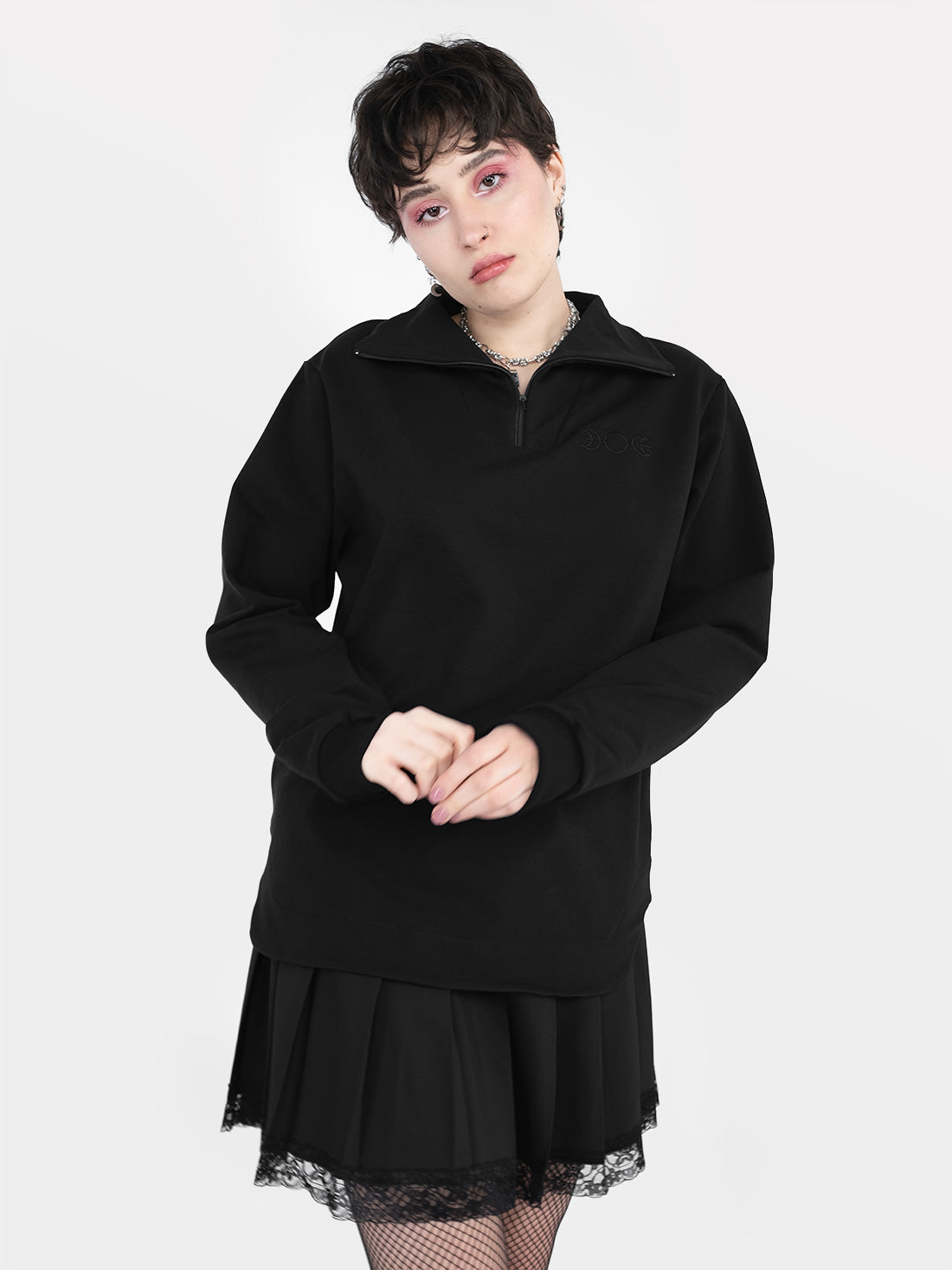 Sabbath Mock Neck Sweatshirt