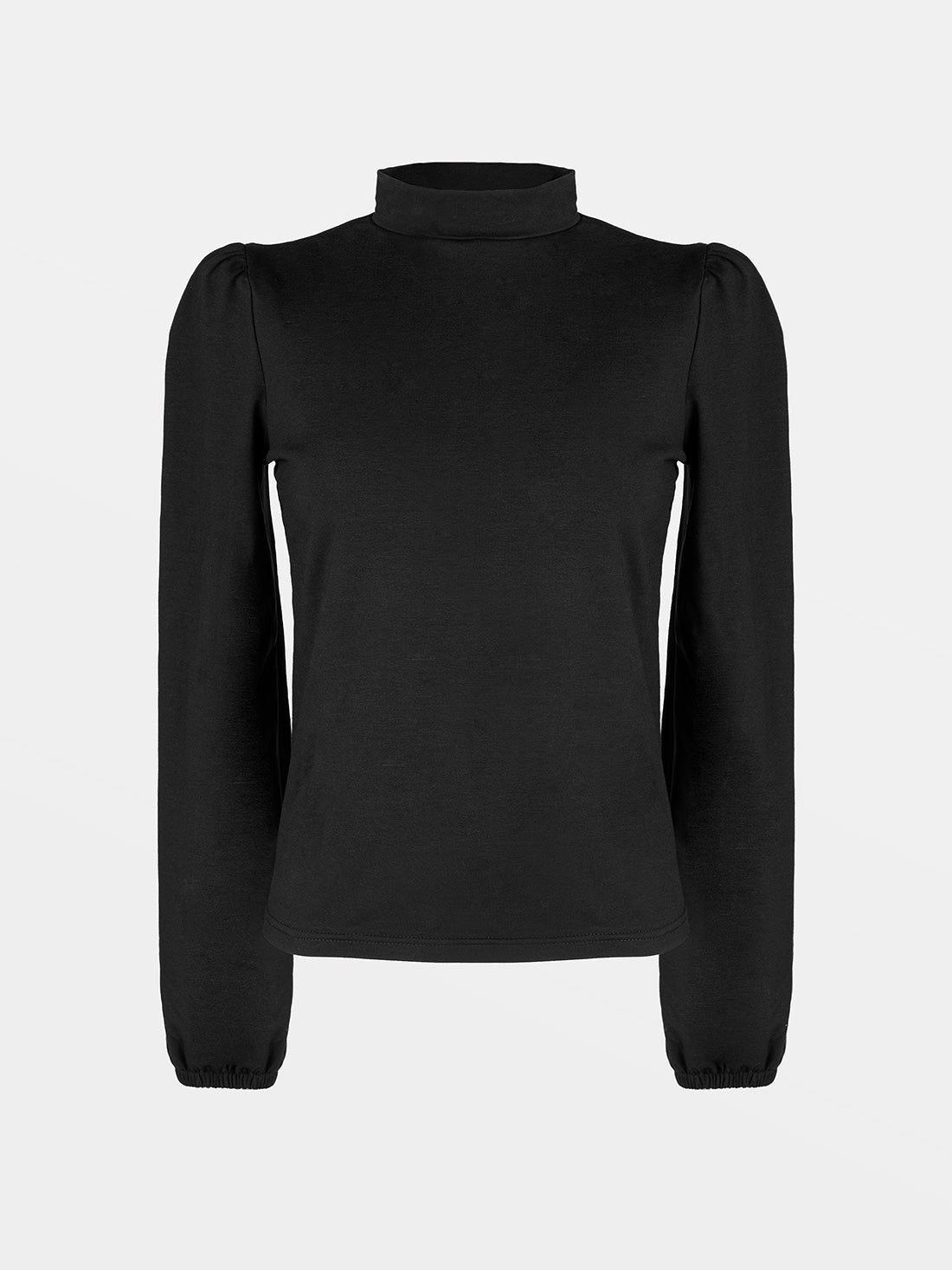 Zoeva Puff Sleeve Turtleneck