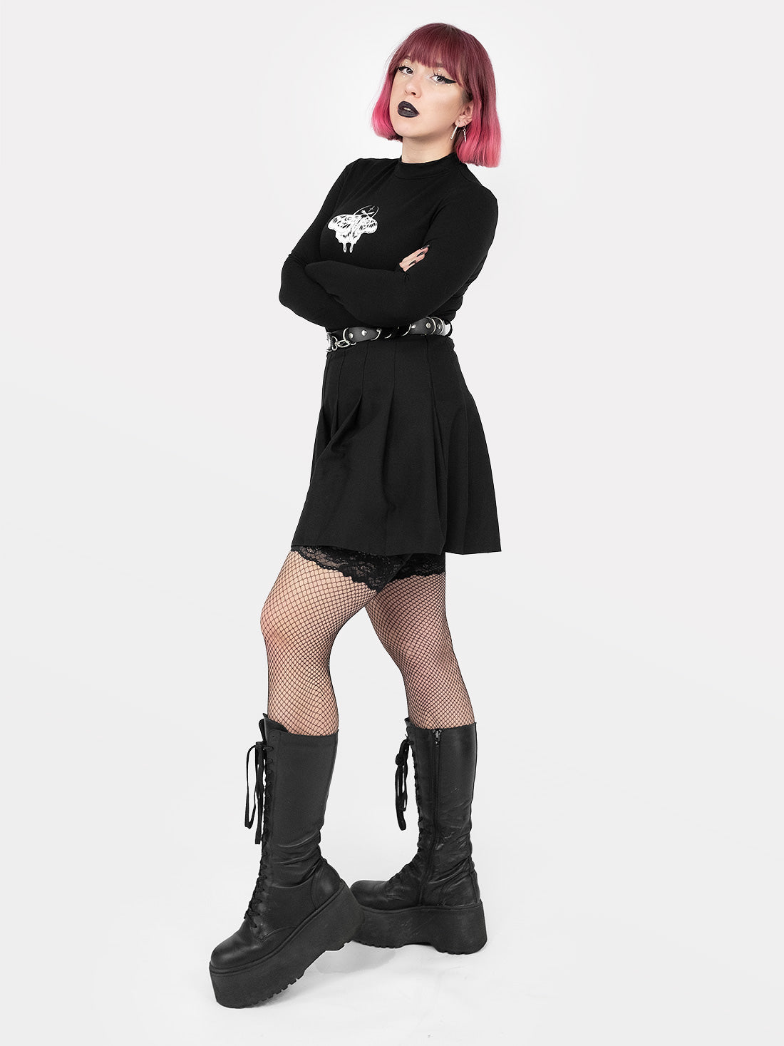 Black Tennis Skirt