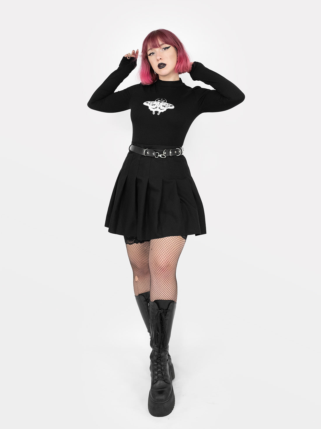 Black Tennis Skirt