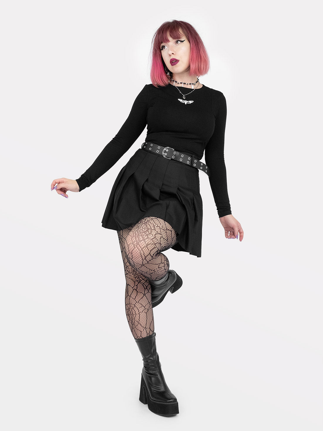 Black Tennis Skirt