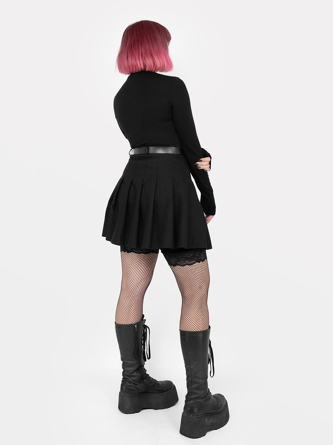 Black Tennis Skirt