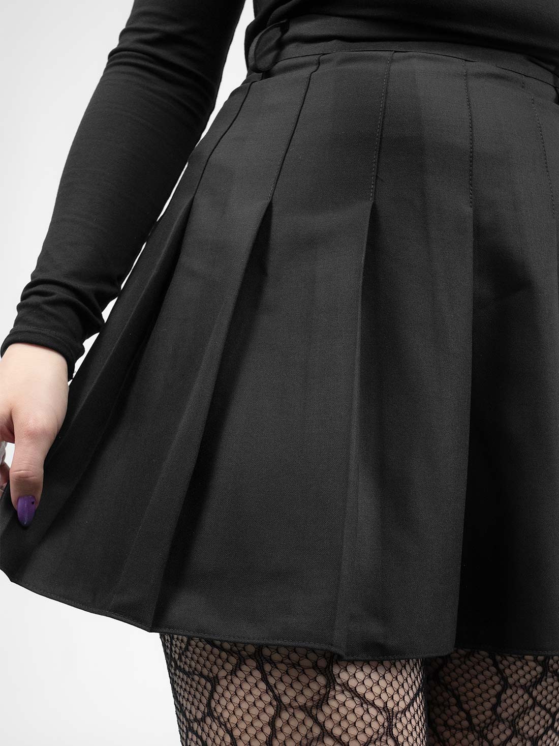 Black Tennis Skirt