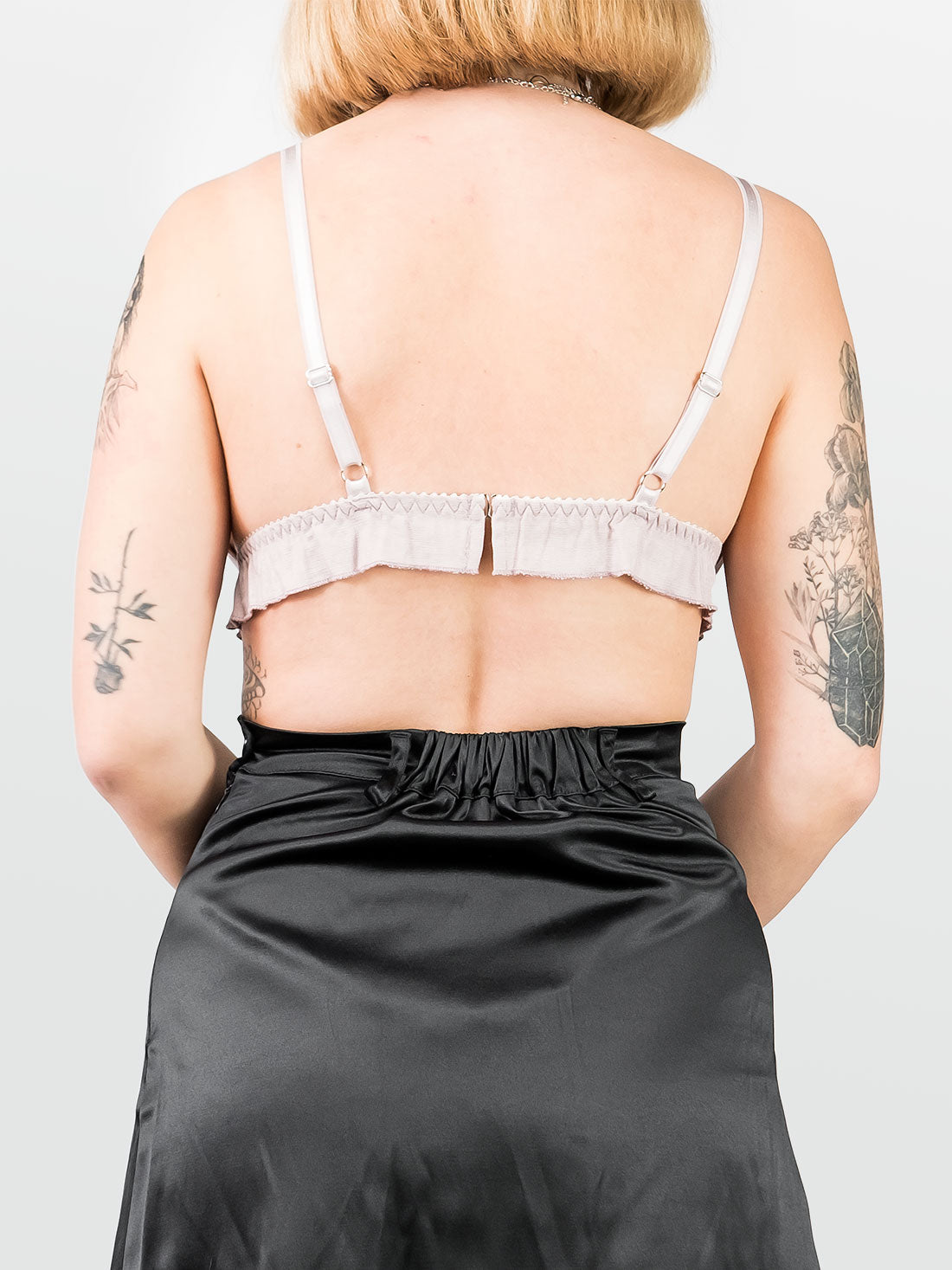 Blush Linen Bra