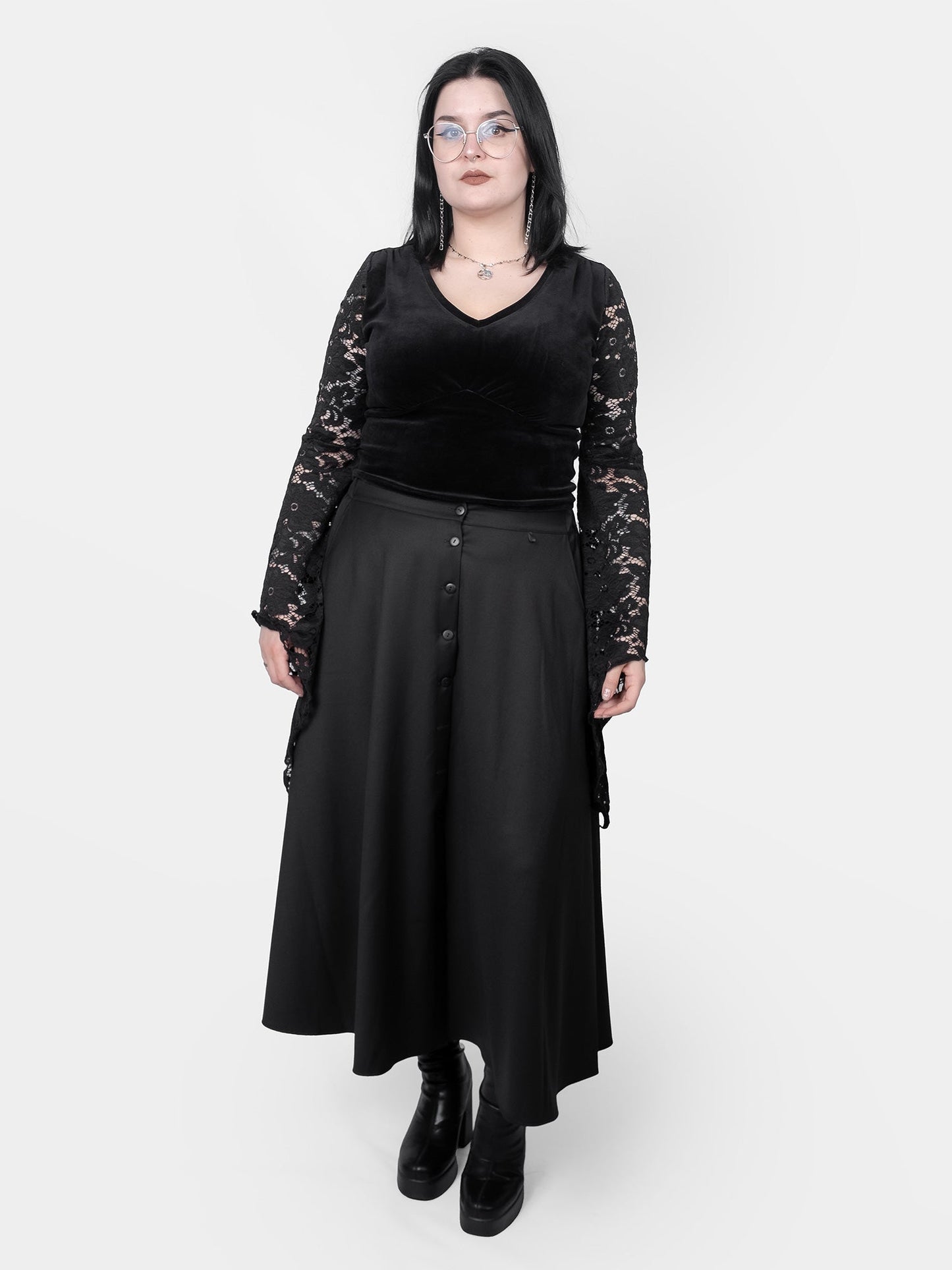 Beatrice Button Up Maxi Skirt