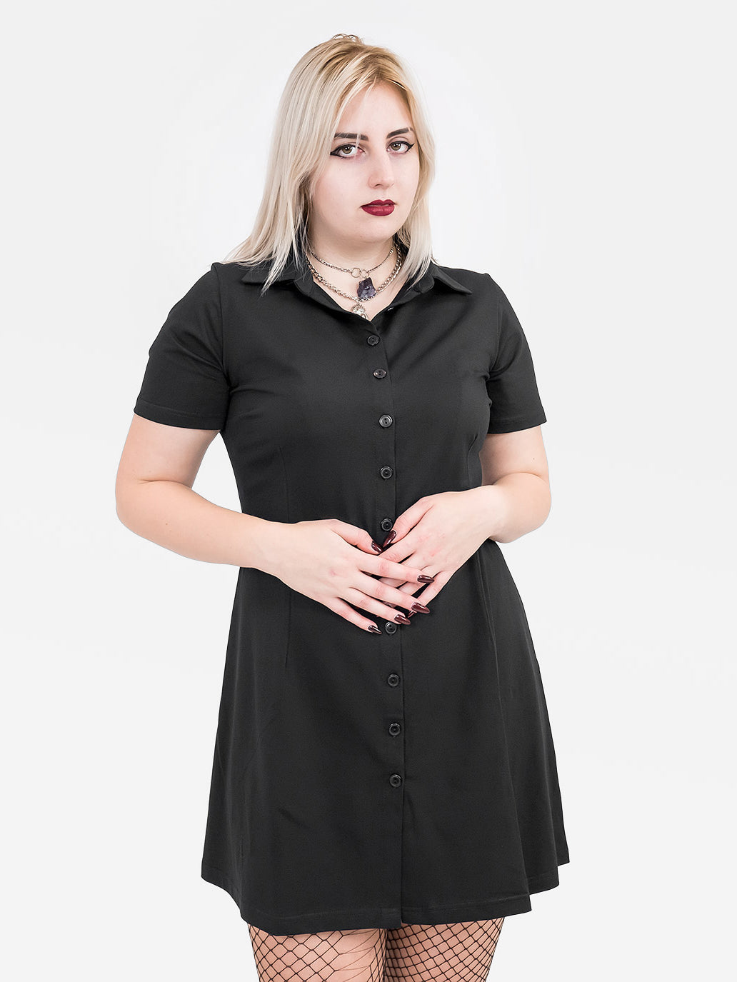 Carmen Button Up Dress