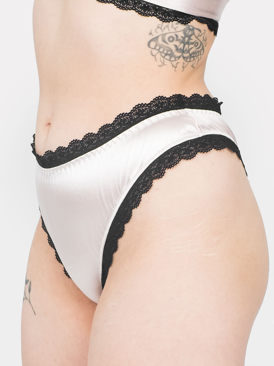 Charm Pink Satin Thongs
