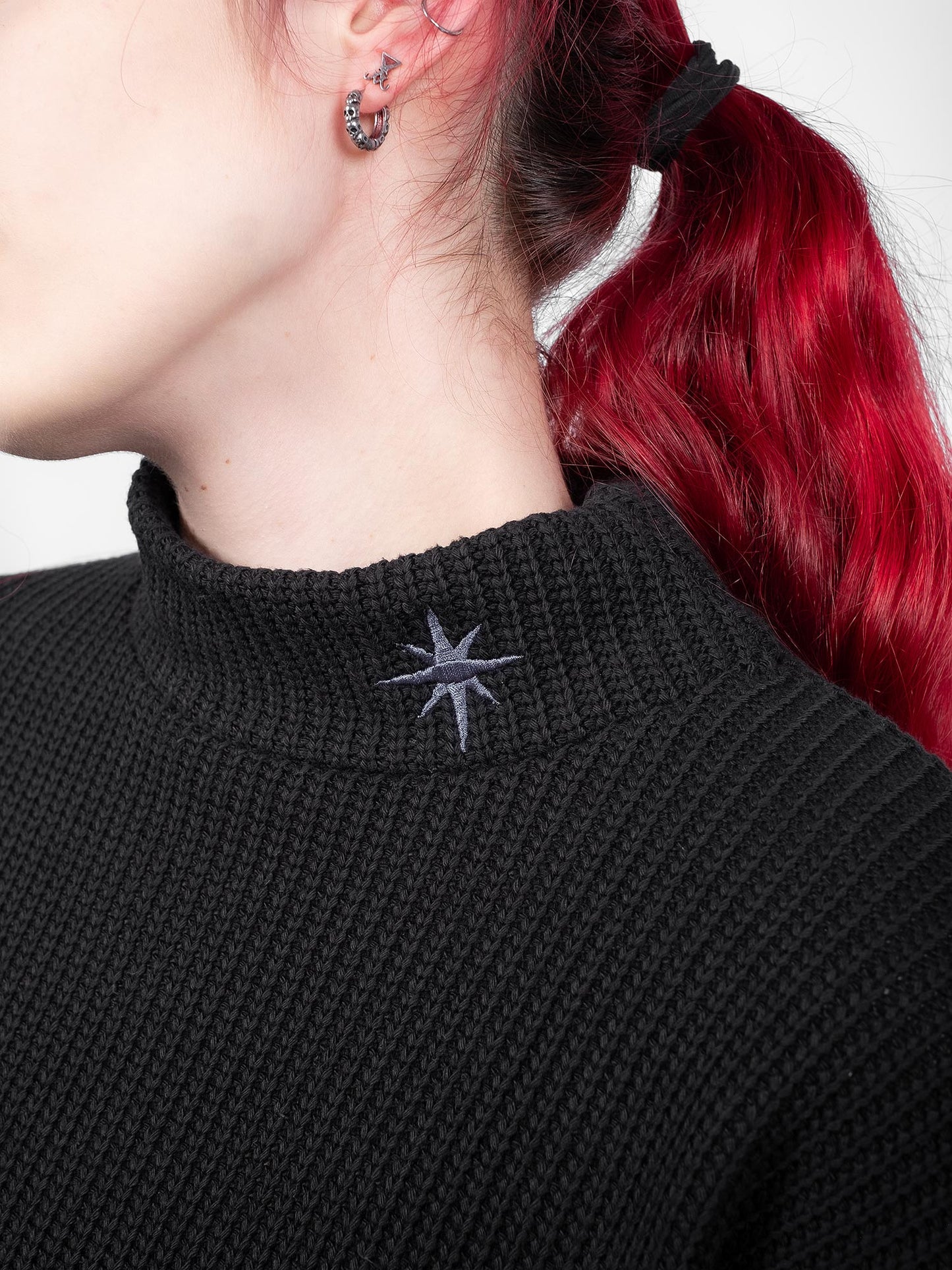 Astrid Cropped Turtleneck