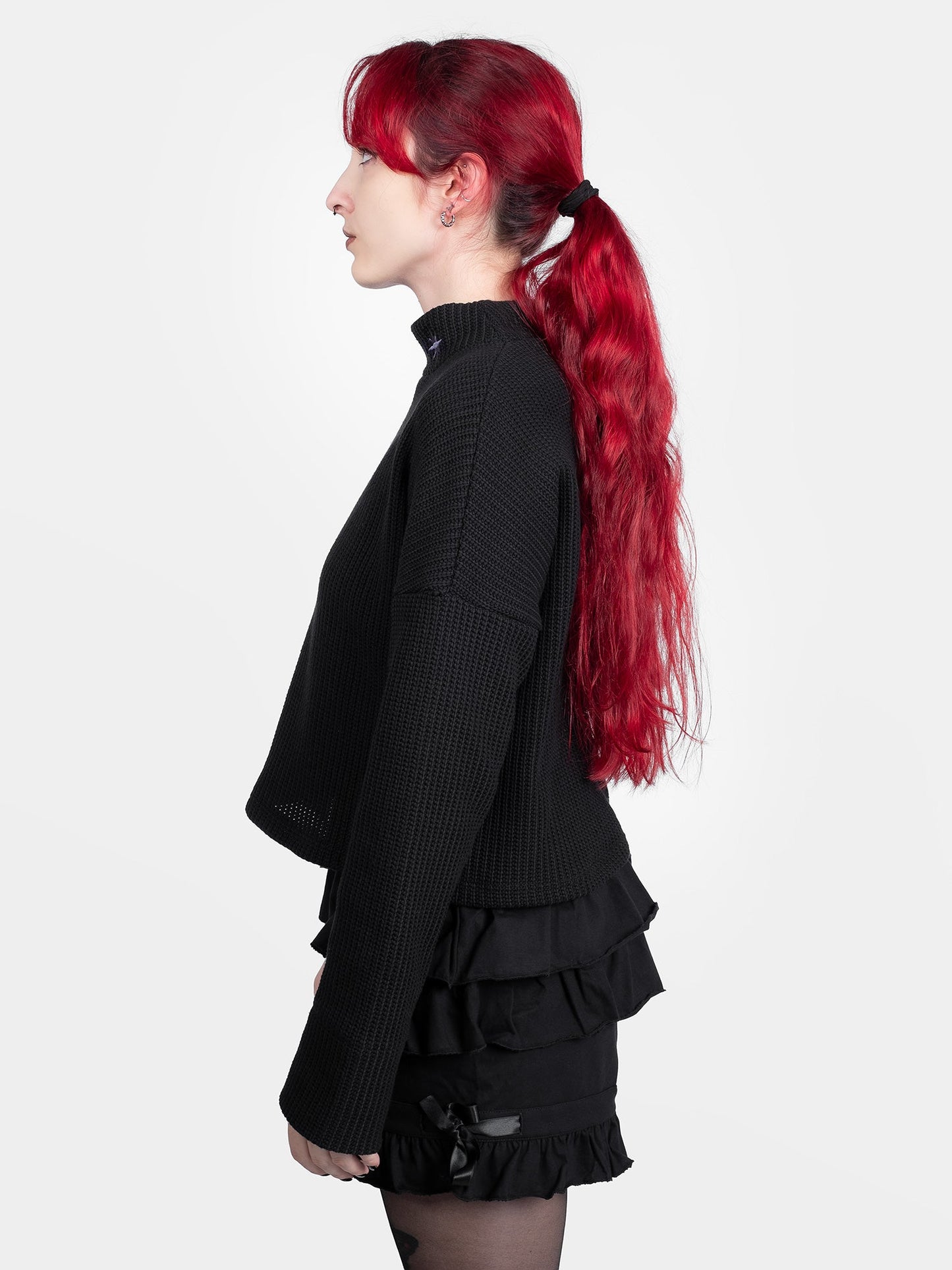 Astrid Cropped Turtleneck