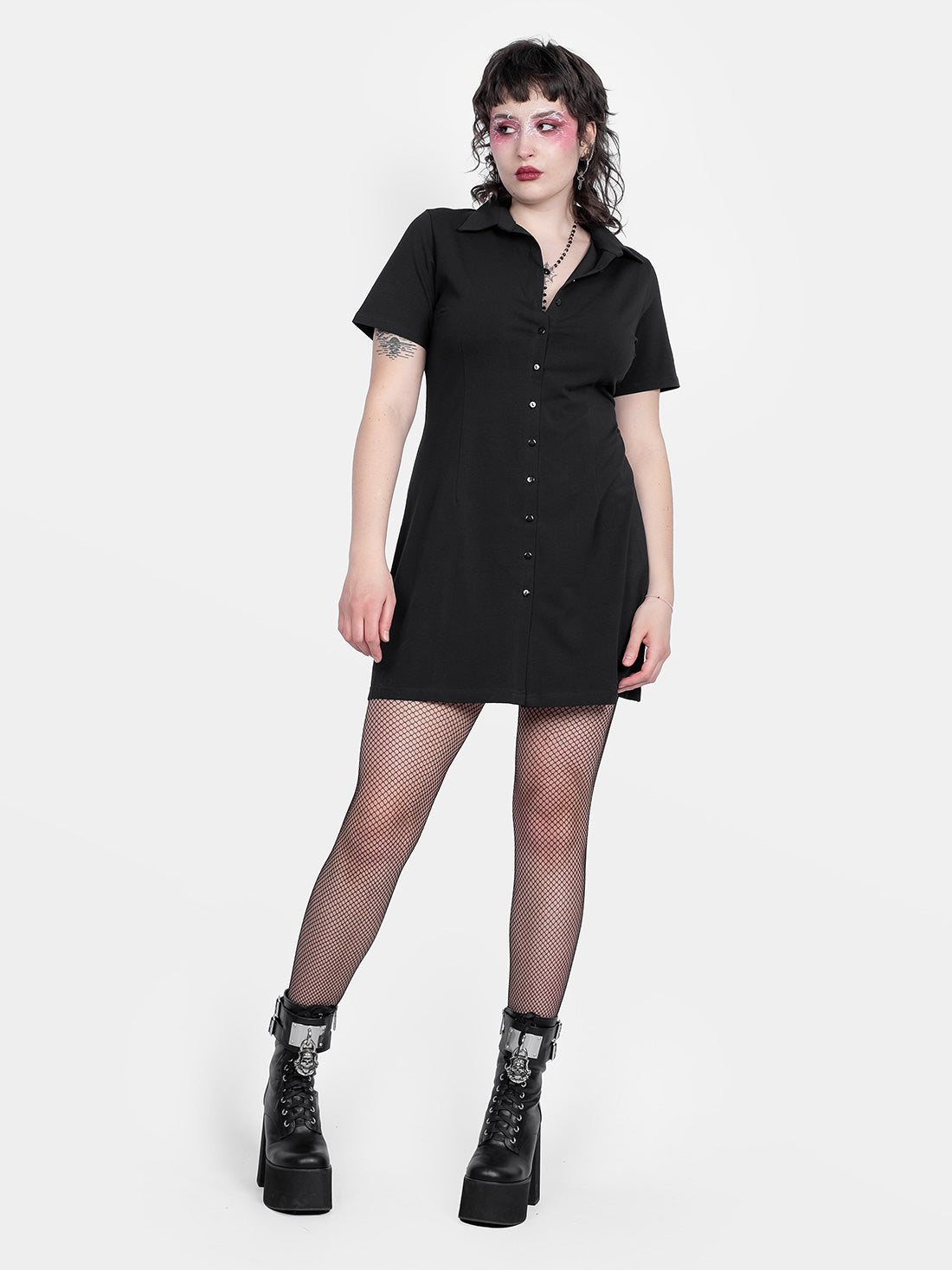 Carmen Button Up Dress