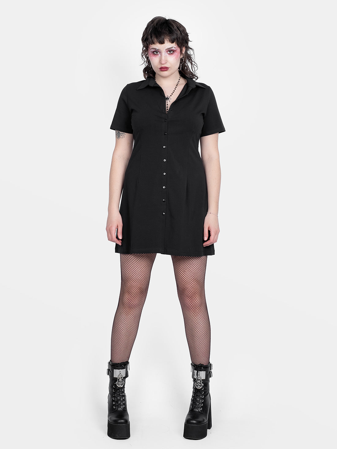 Carmen Button Up Dress