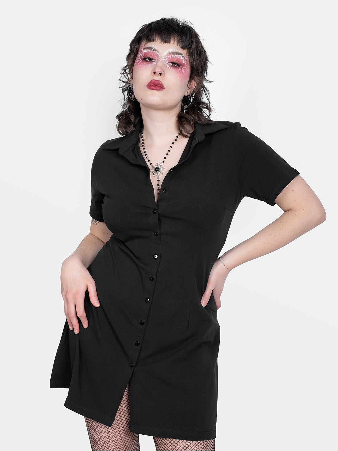 Carmen Button Up Dress