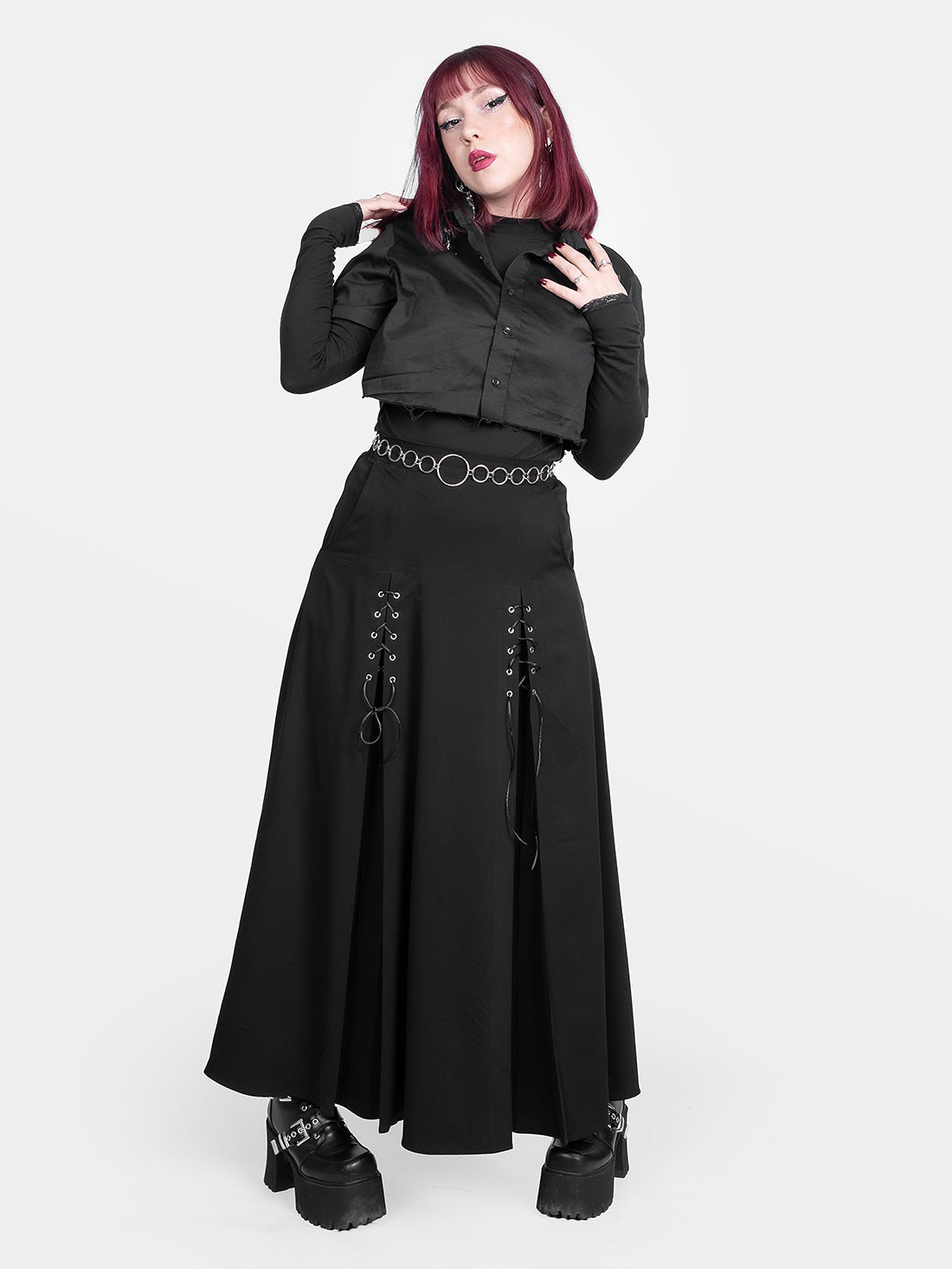 Damnation Cross Black Shirt