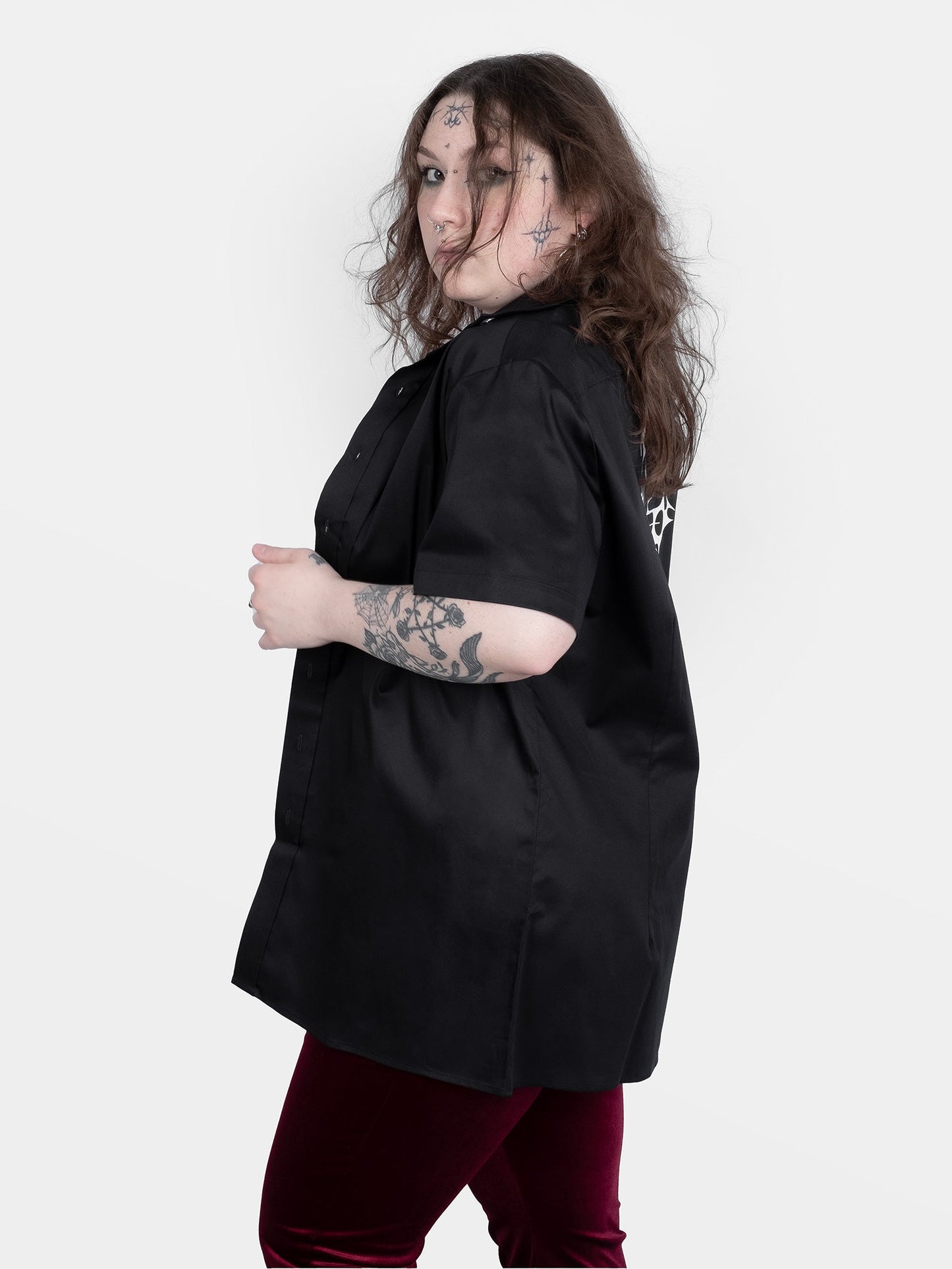 Damnation Cross Black Shirt