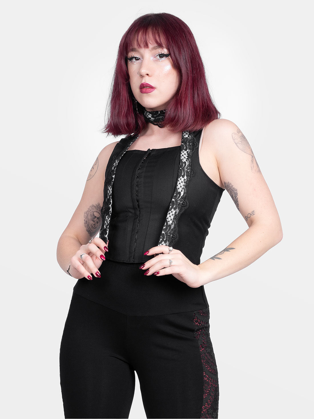 Darkwave Corset Top
