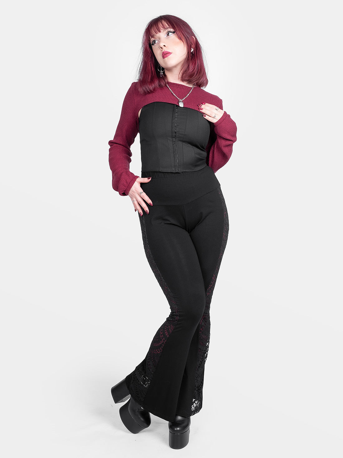 Darkwave Corset Top