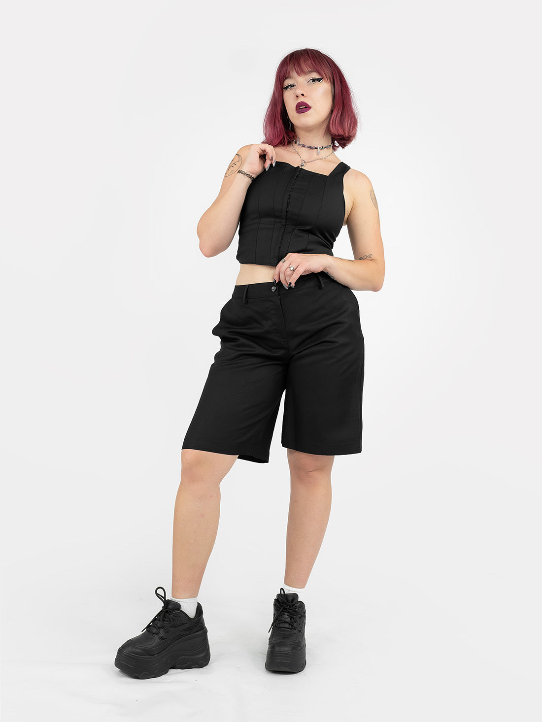 Darkwave Corset Top