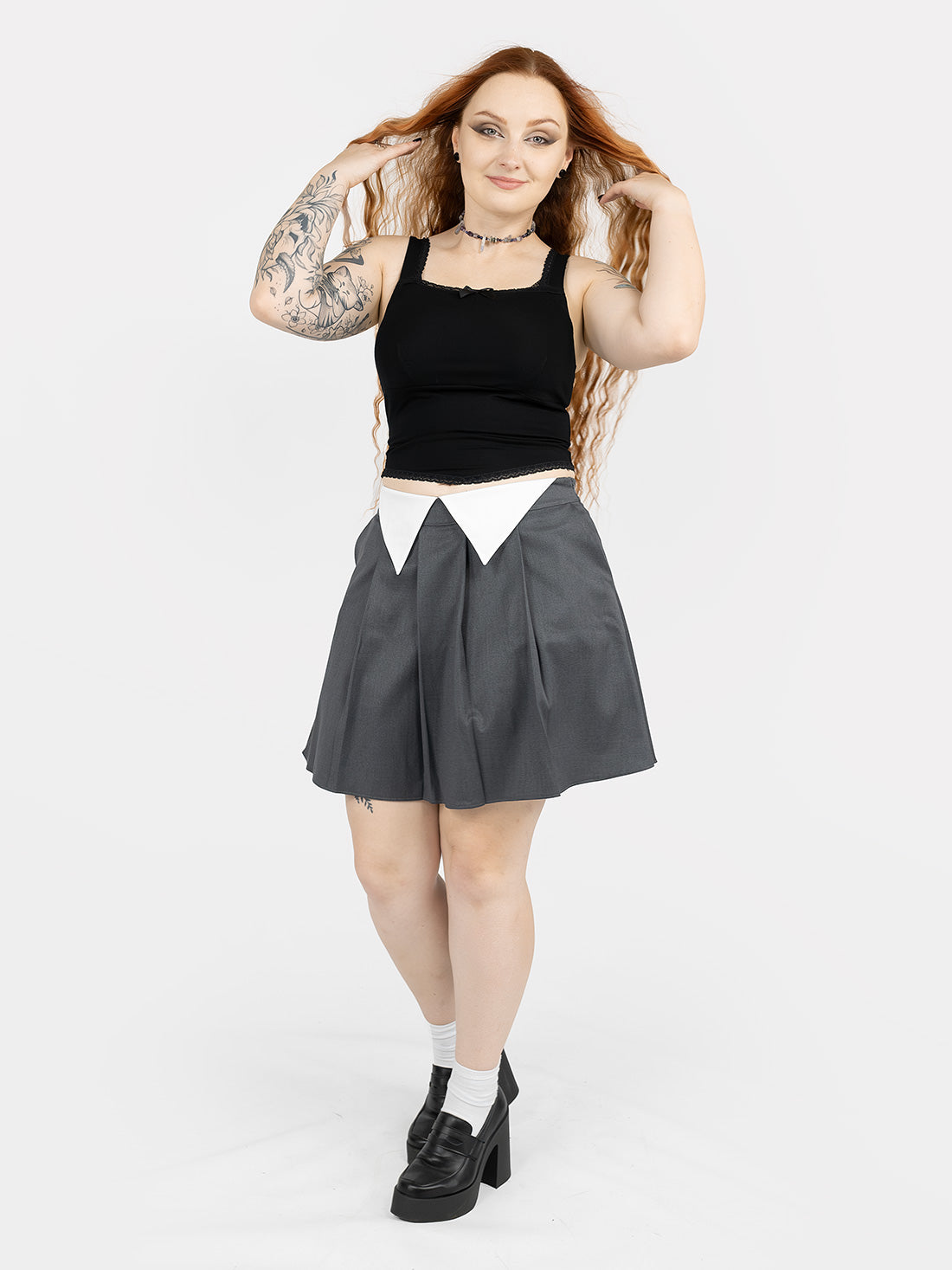 Devotion Lace Up Crop Top