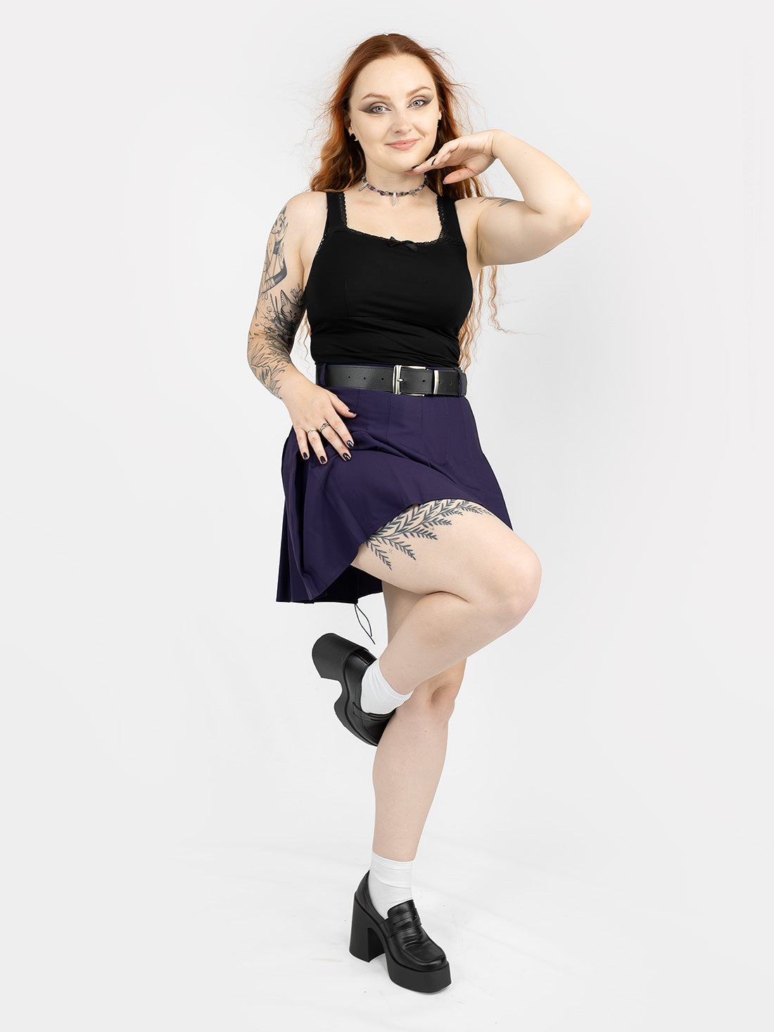 Devotion Lace Up Crop Top