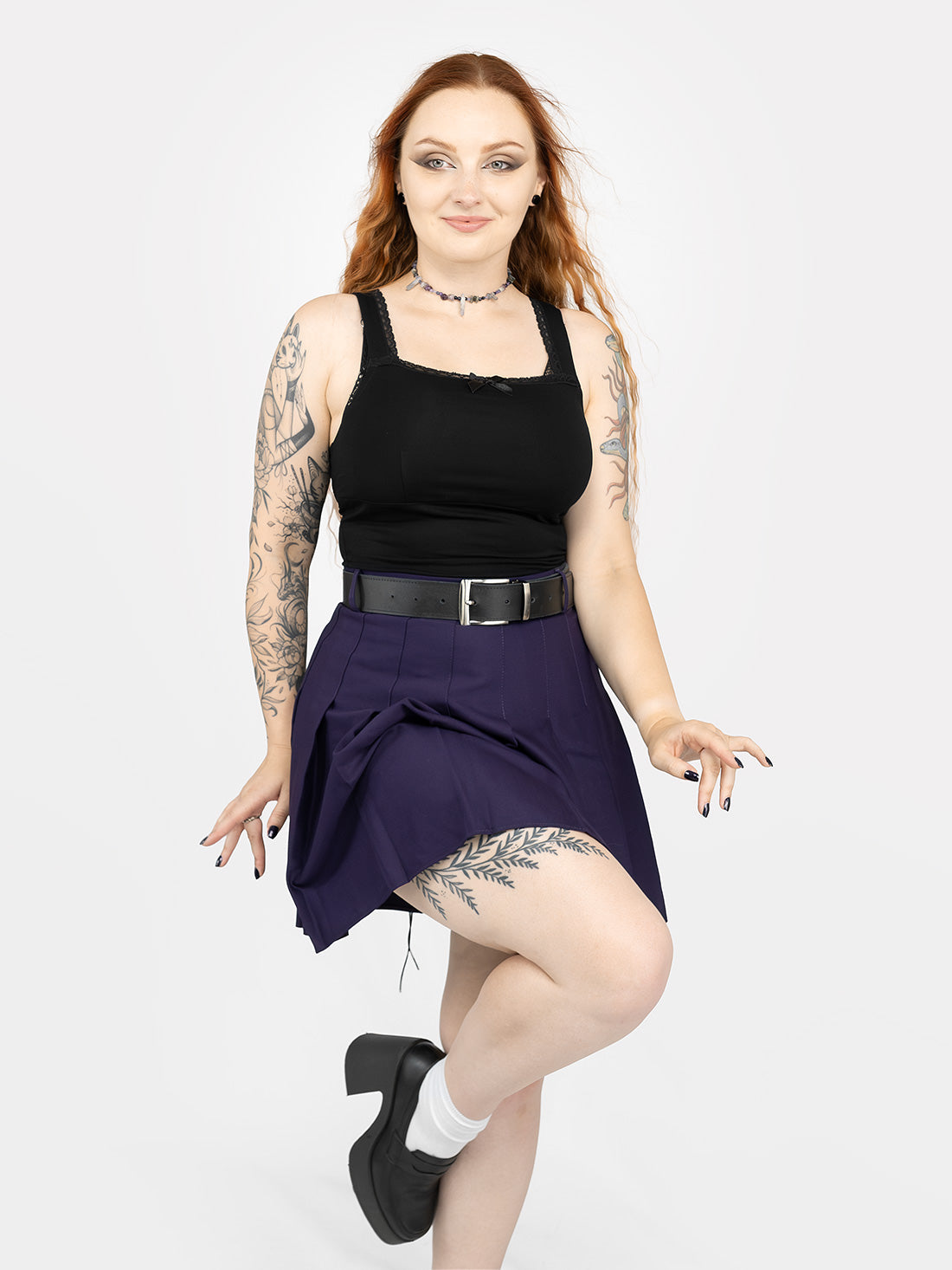 Devotion Lace Up Crop Top