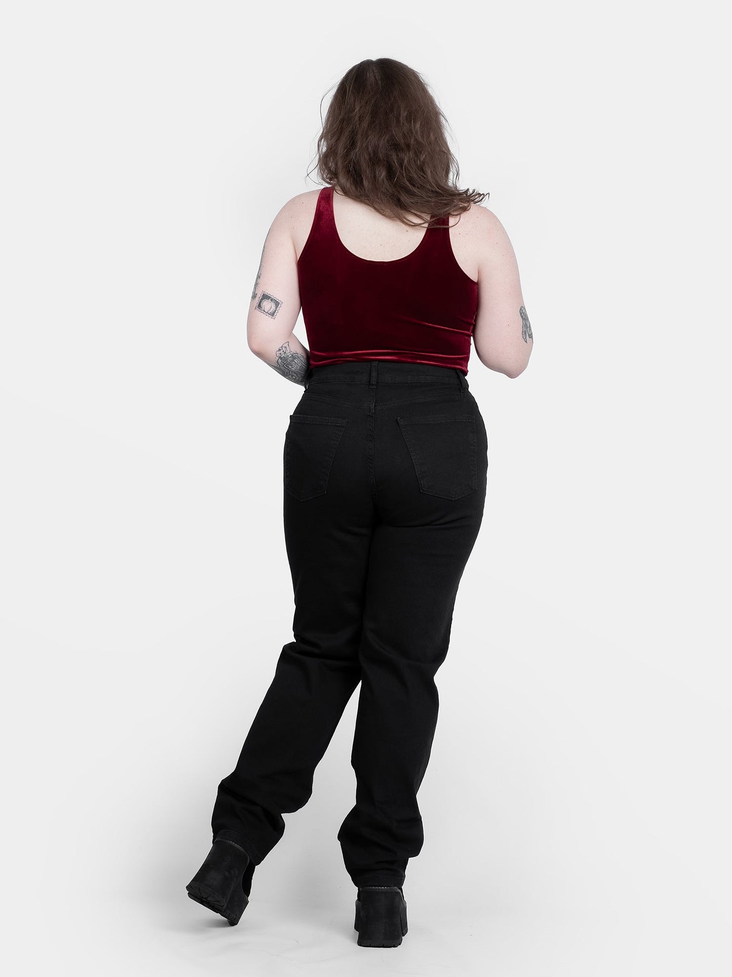Sinister Straight Leg Embroidered Jeans