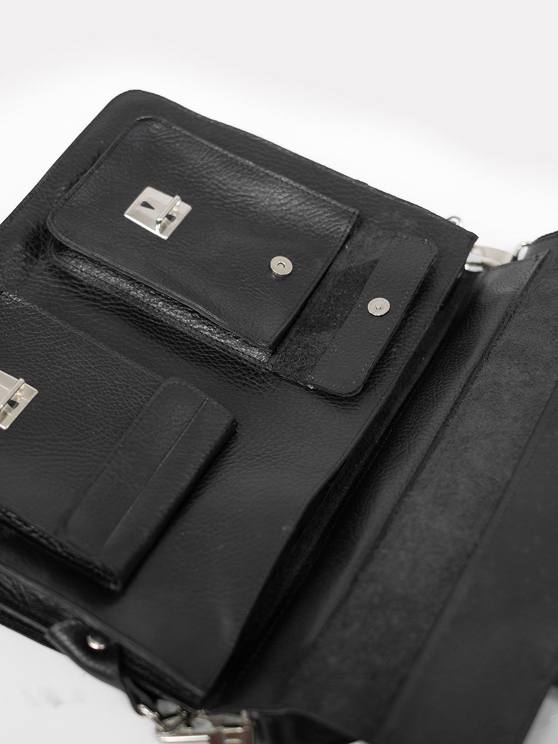 Worship Leather Messenger Bag