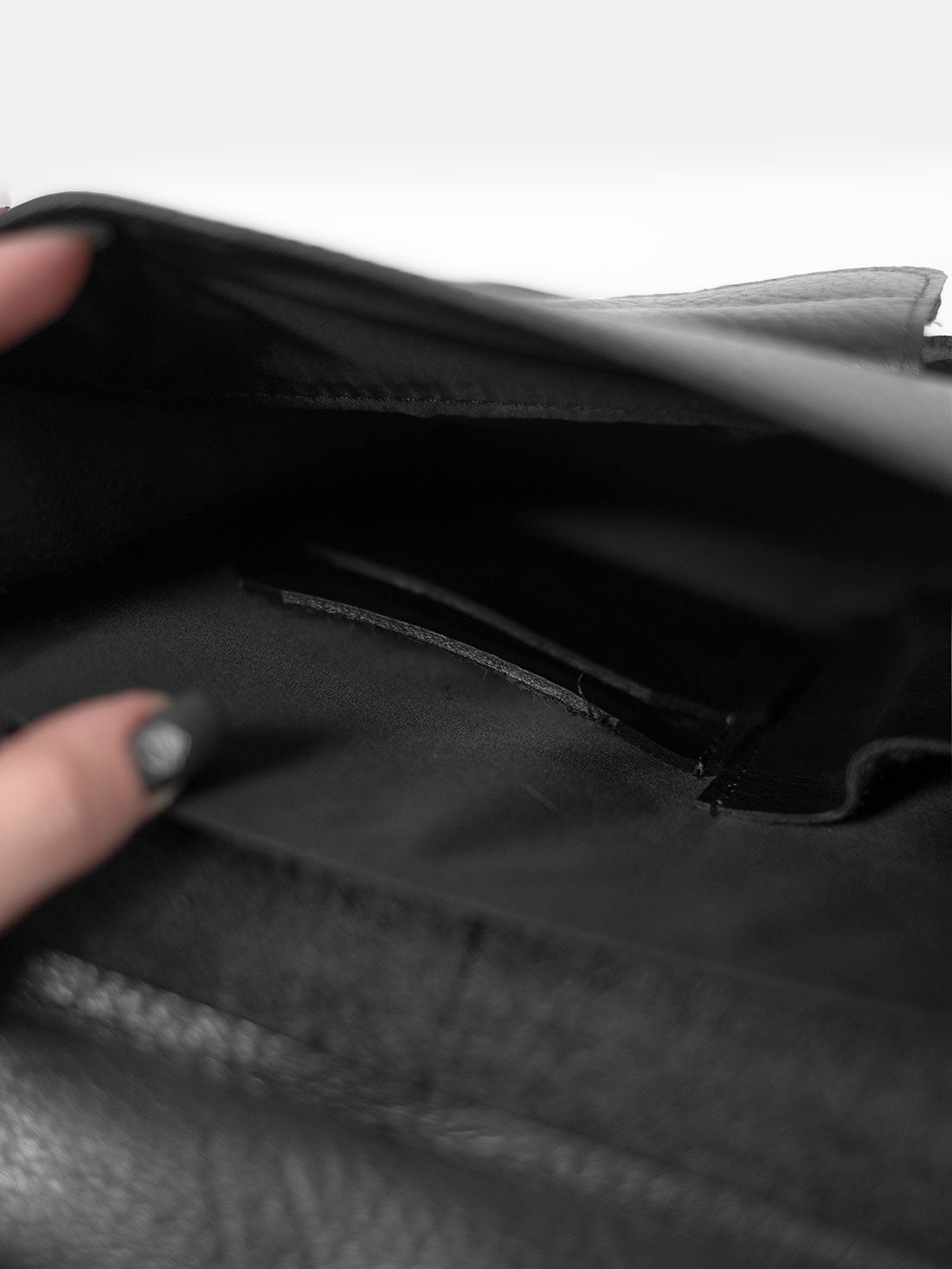Worship Leather Messenger Bag